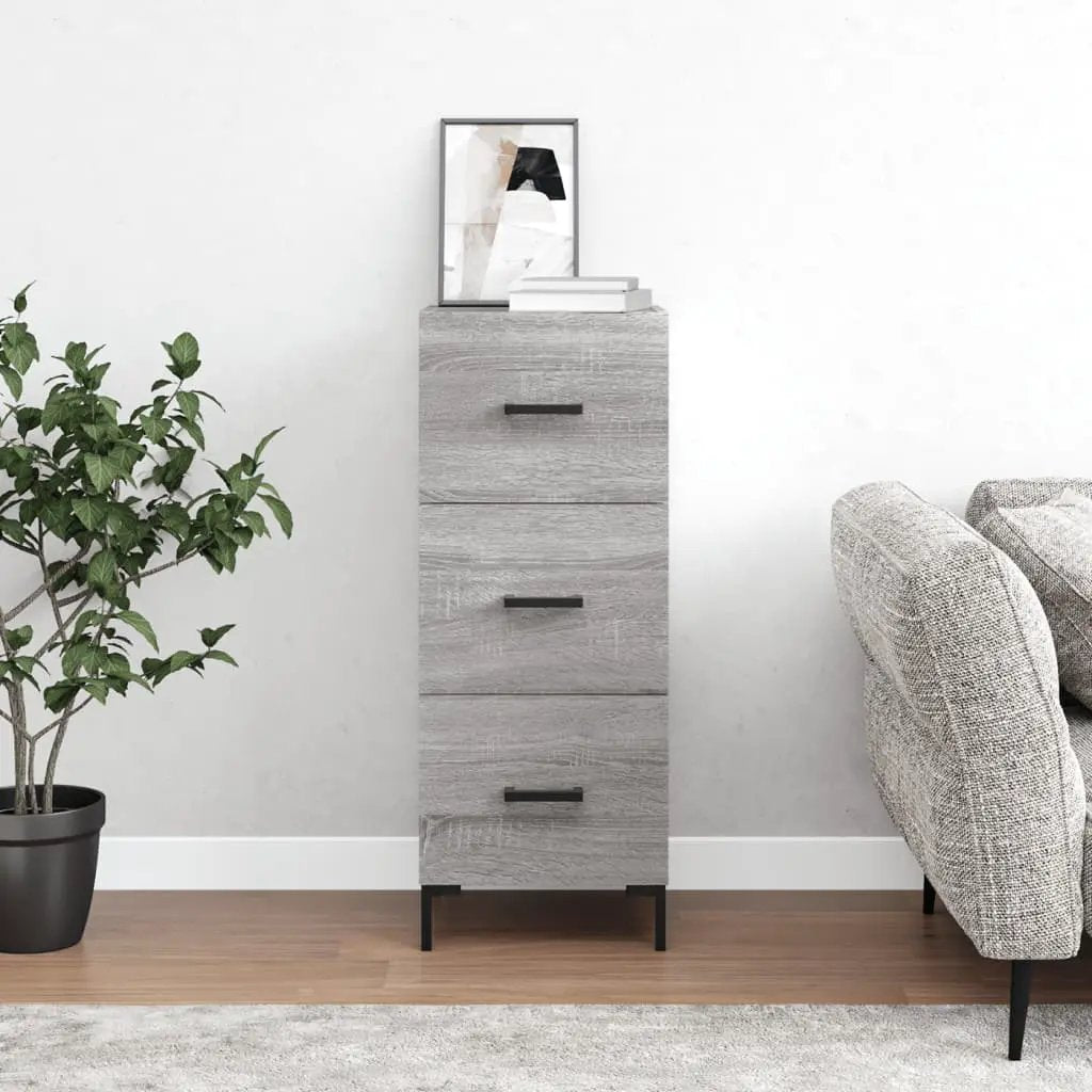 vidaXL vidaXL Sideboard White 34.5x34x90 cm Engineered Wood - Sideboard