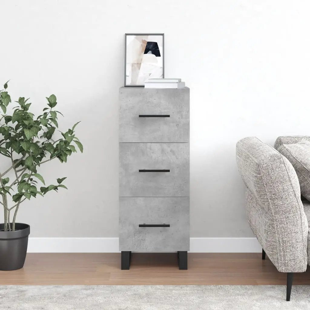 vidaXL vidaXL Sideboard White 34.5x34x90 cm Engineered Wood - Sideboard