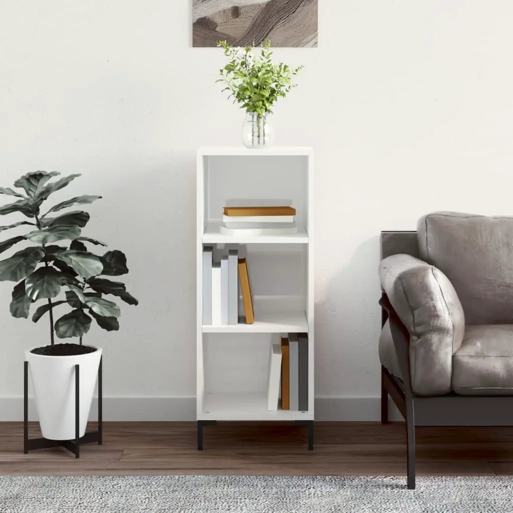 vidaXL vidaXL Sideboard White 34.5x32.5x90 cm Engineered Wood - Sideboard
