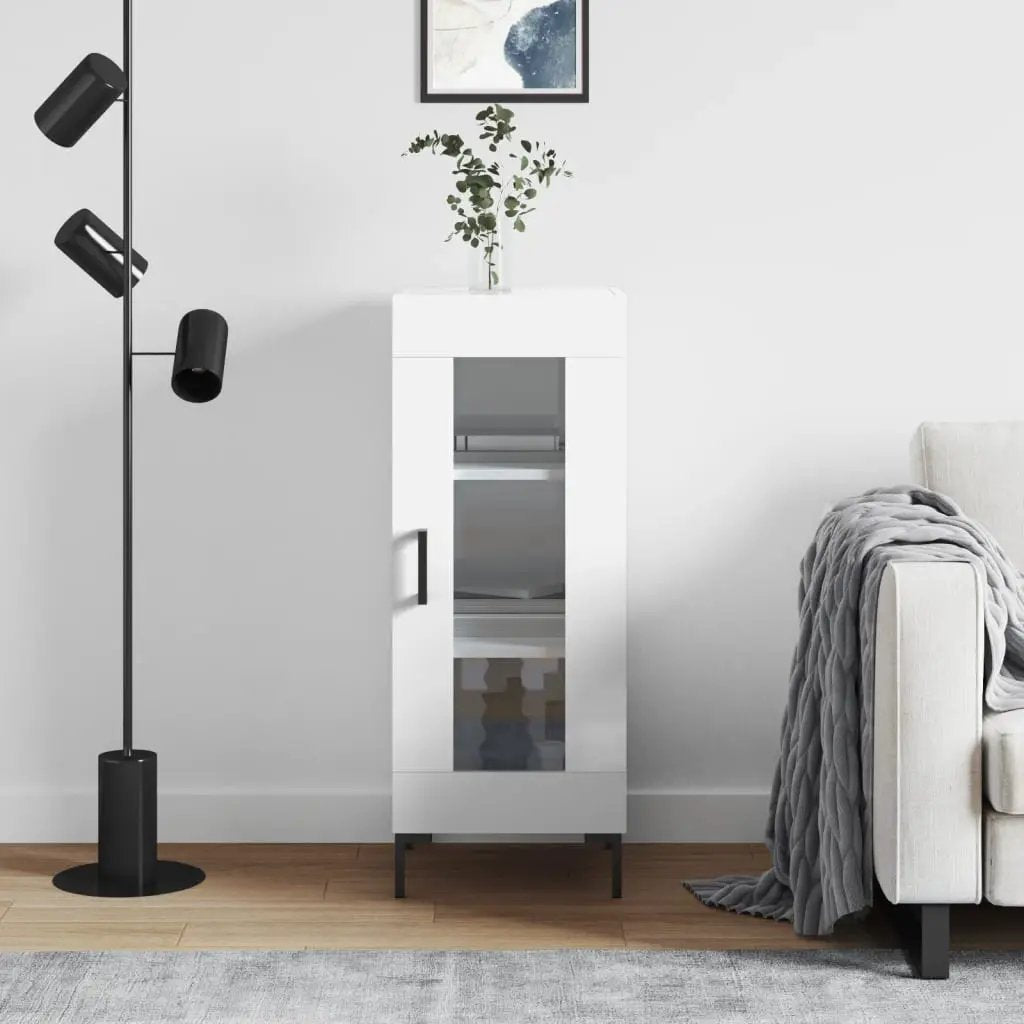 vidaXL vidaXL Sideboard White 34.5x34x90 cm Engineered Wood - Sideboard