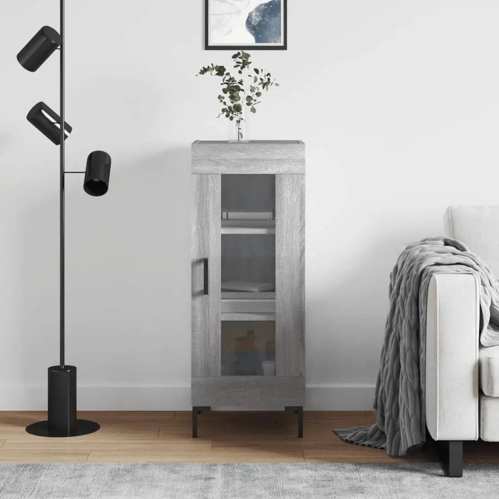 vidaXL vidaXL Sideboard White 34.5x34x90 cm Engineered Wood - Sideboard