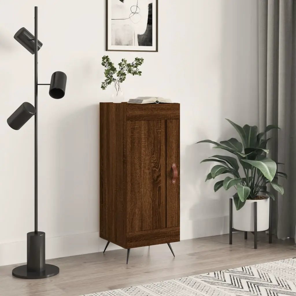 vidaXL vidaXL Sideboard White 34.5x34x90 cm Engineered Wood - Sideboard
