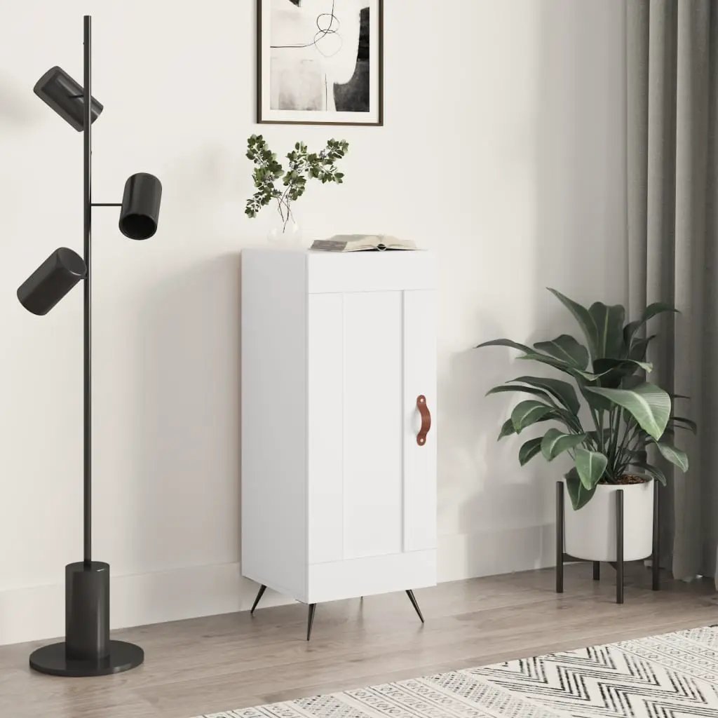 vidaXL vidaXL Sideboard White 34.5x34x90 cm Engineered Wood - Sideboard