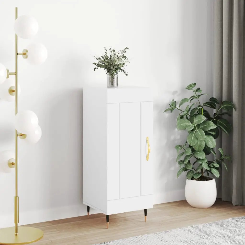 vidaXL vidaXL Sideboard White 34.5x34x90 cm Engineered Wood - Sideboard