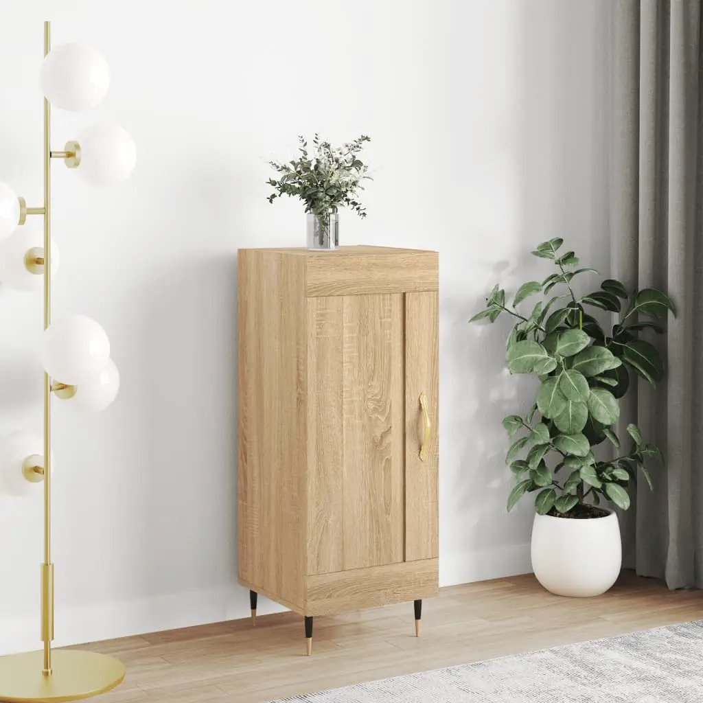 vidaXL vidaXL Sideboard White 34.5x34x90 cm Engineered Wood - Sideboard
