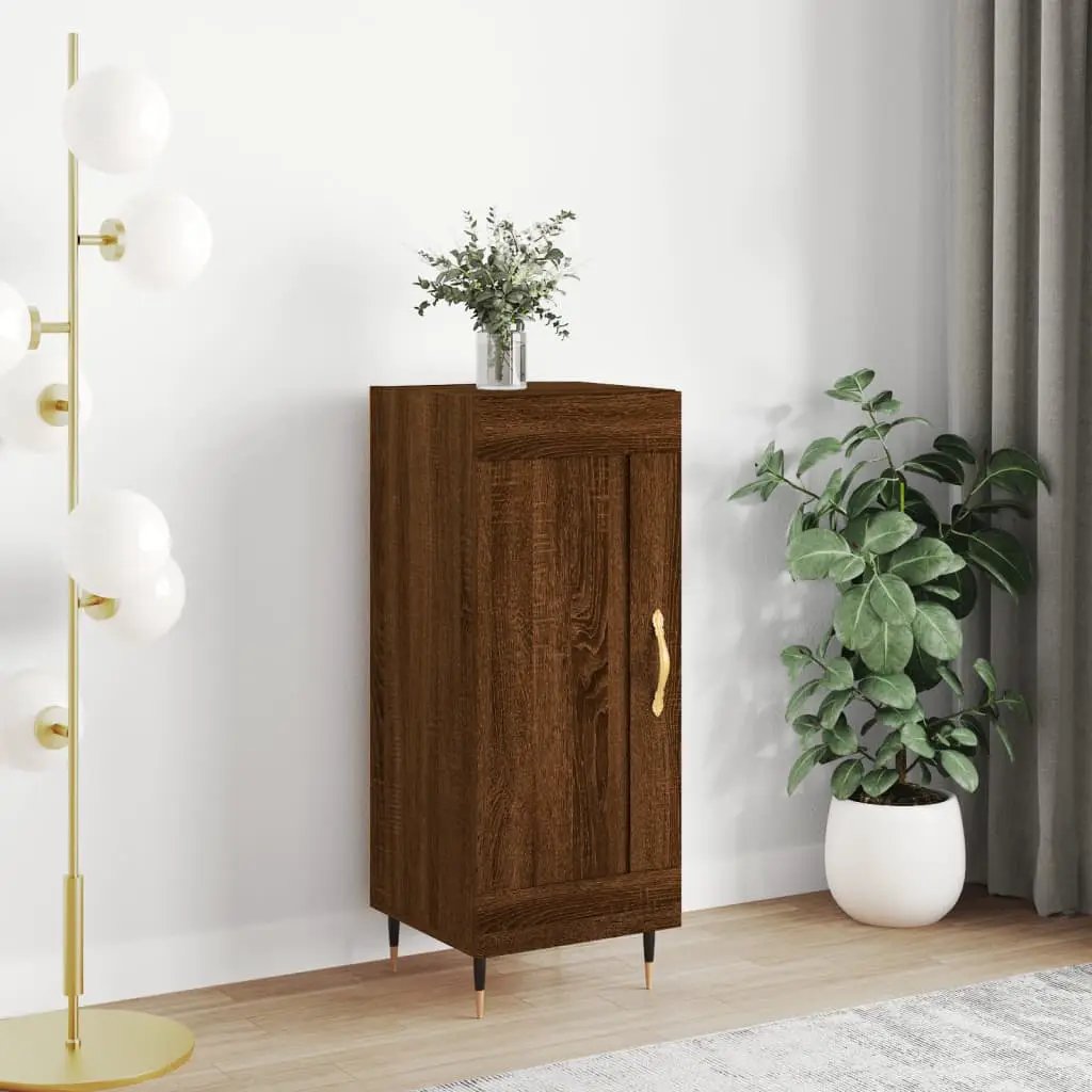 vidaXL vidaXL Sideboard White 34.5x34x90 cm Engineered Wood - Sideboard