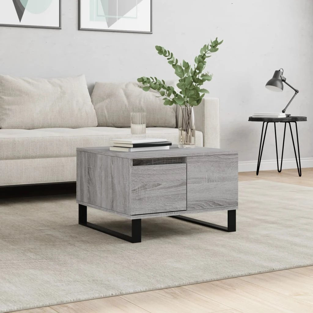 VidaXL Coffee Table 55x55x36.5 cm Old Wood by vidaXL