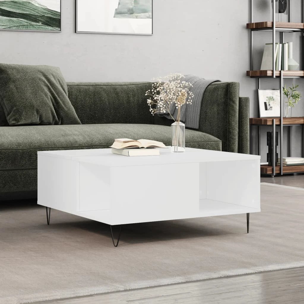 vidaXL VidaXL Coffee Table 80x80x36.5cm Engineered Wood - Coffee Table