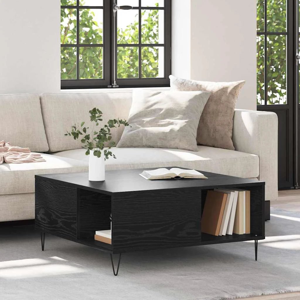 vidaXL VidaXL Coffee Table 80x80x36.5cm Engineered Wood - Coffee Table