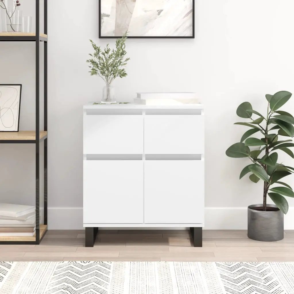 vidaXL vidaXL Sideboard White 60x35x70 cm Engineered Wood - Sideboard