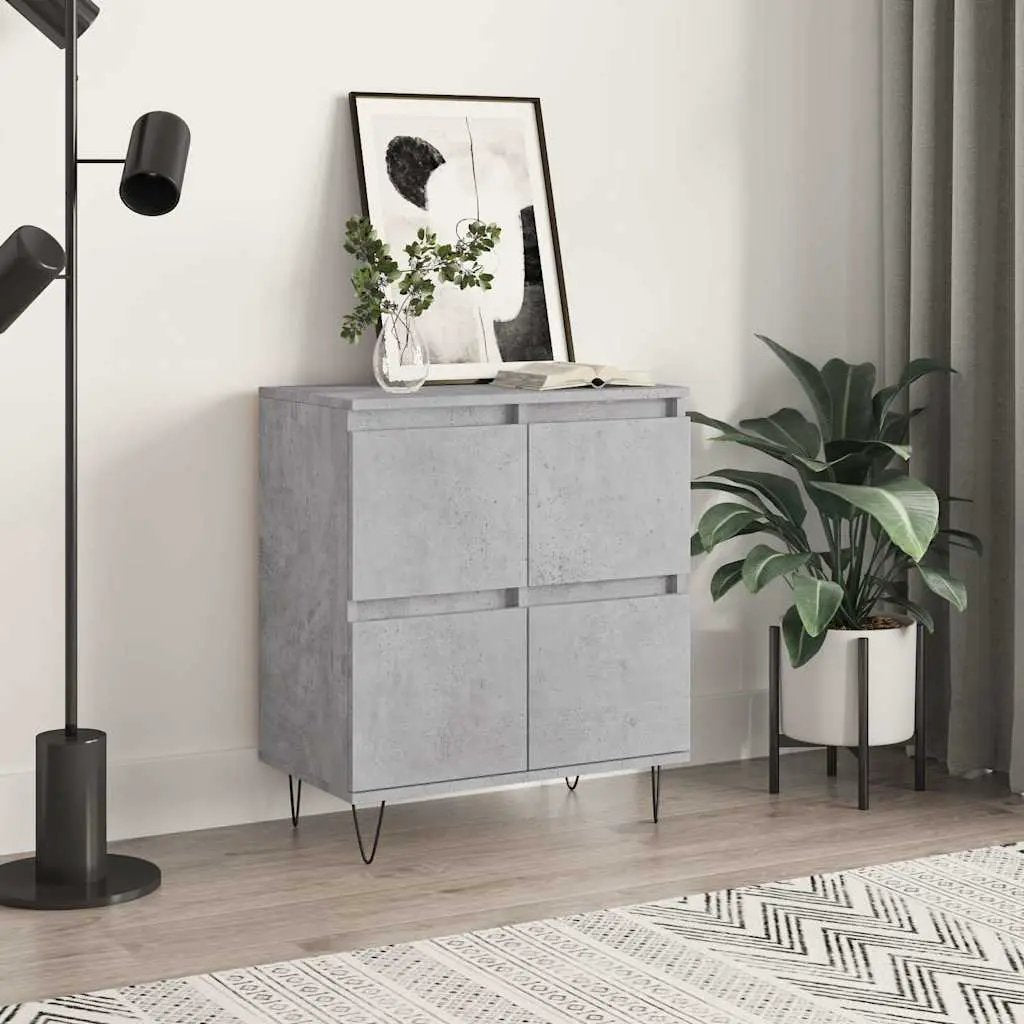 vidaXL vidaXL Sideboard Black 60x35x70 cm Engineered Wood - Sideboard