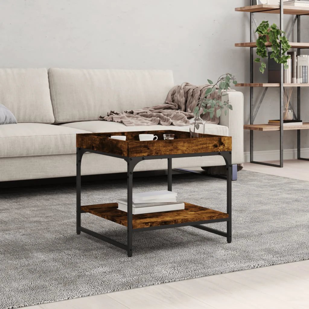 vidaXL VidaXL Coffee Table 49.5x49.5x45 cm Storage Home - Coffee Table