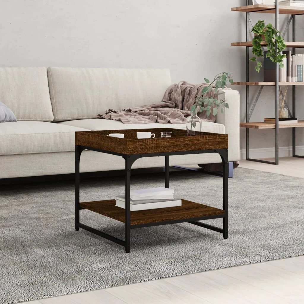 vidaXL VidaXL Coffee Table 49.5x49.5x45 cm Storage Home - Coffee Table