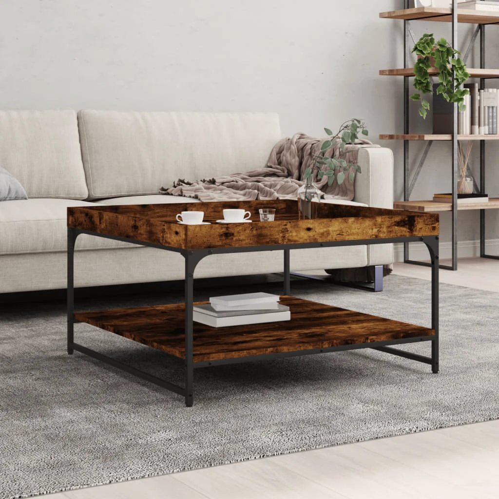 vidaXL VidaXL Coffee Table 49.5x49.5x45 cm Storage Home - Coffee Table
