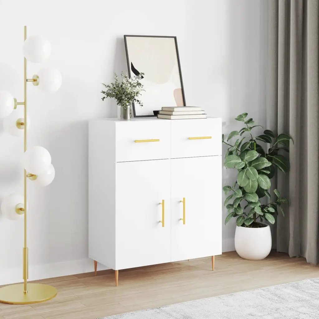 vidaXL vidaXL Sideboard White 69.5x34x90 cm Engineered Wood - Sideboard