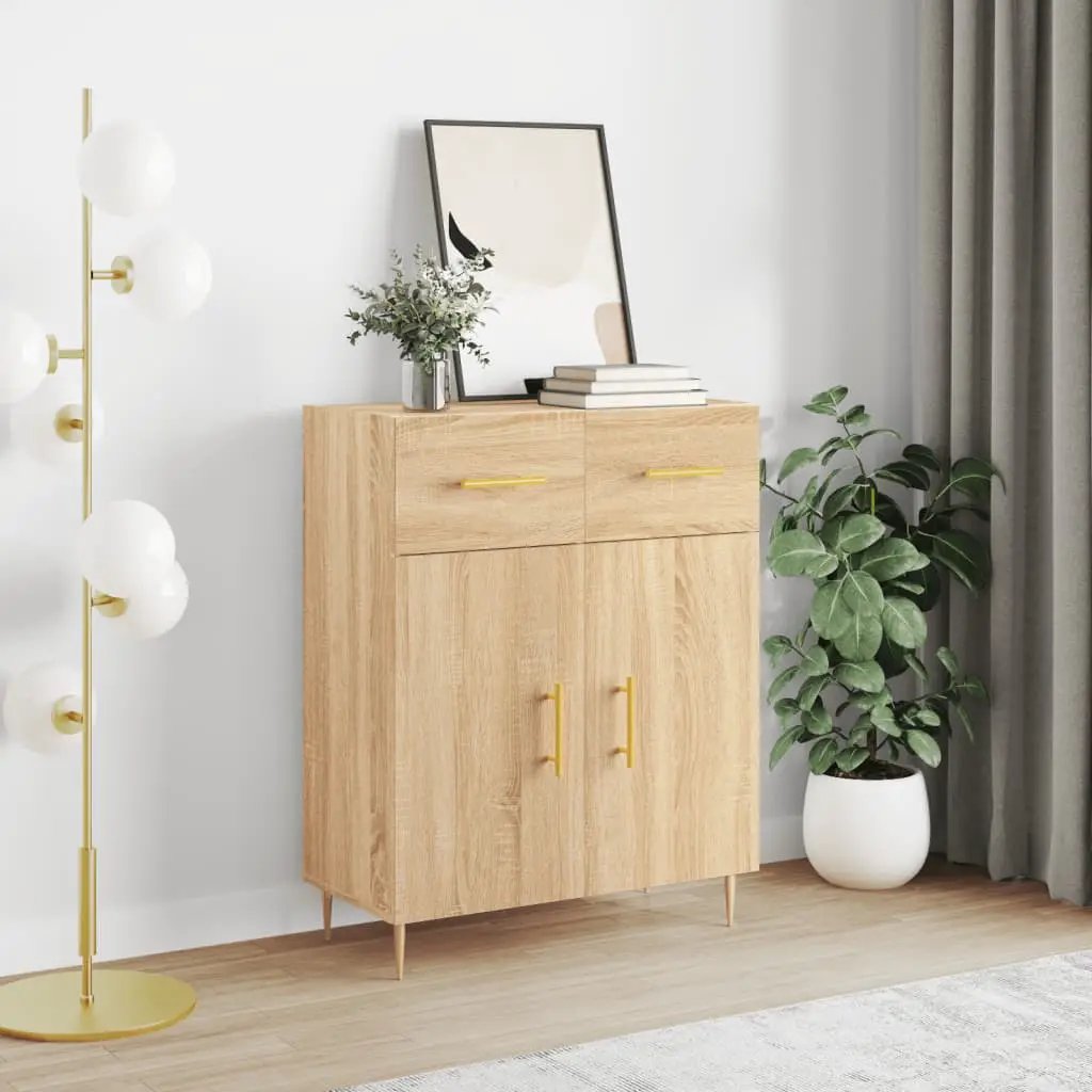 vidaXL vidaXL Sideboard White 69.5x34x90 cm Engineered Wood - Sideboard