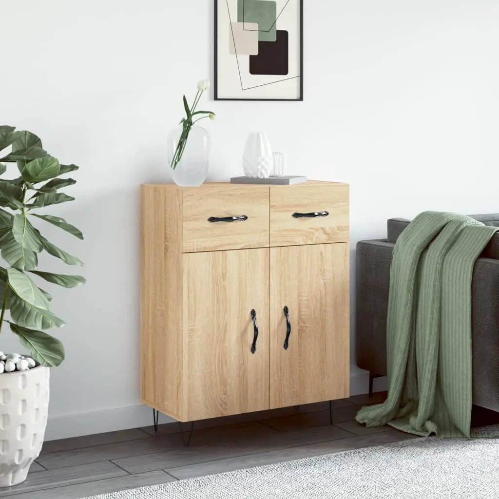 vidaXL vidaXL Sideboard White 69.5x34x90 cm Engineered Wood - Sideboard