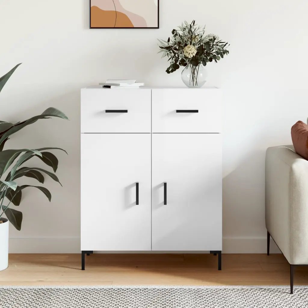 vidaXL vidaXL Sideboard White 69.5x34x90 cm Engineered Wood - Sideboard