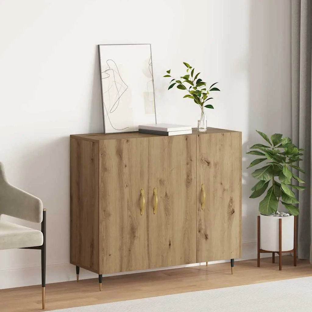 vidaXL vidaXL Sideboard White 90x34x80 cm Engineered Wood - Sideboard