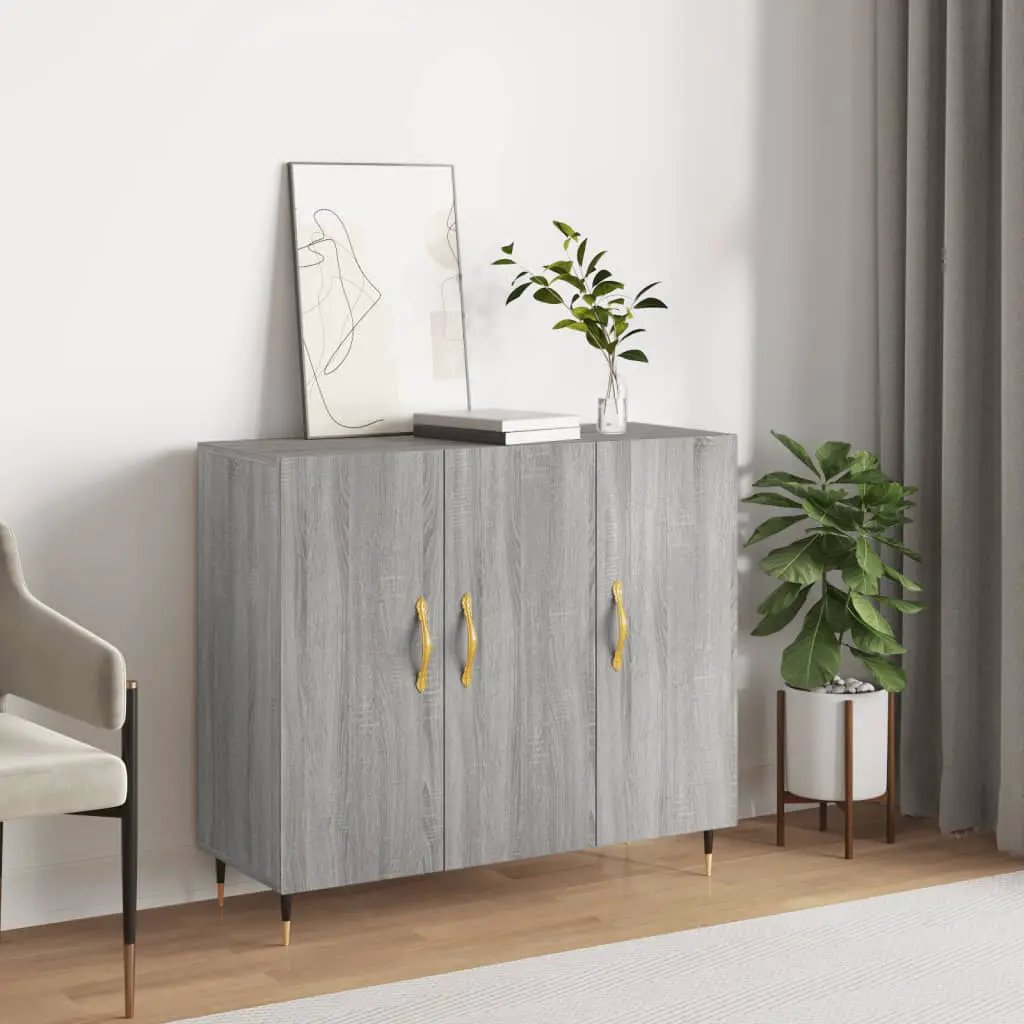 vidaXL vidaXL Sideboard White 90x34x80 cm Engineered Wood - Sideboard