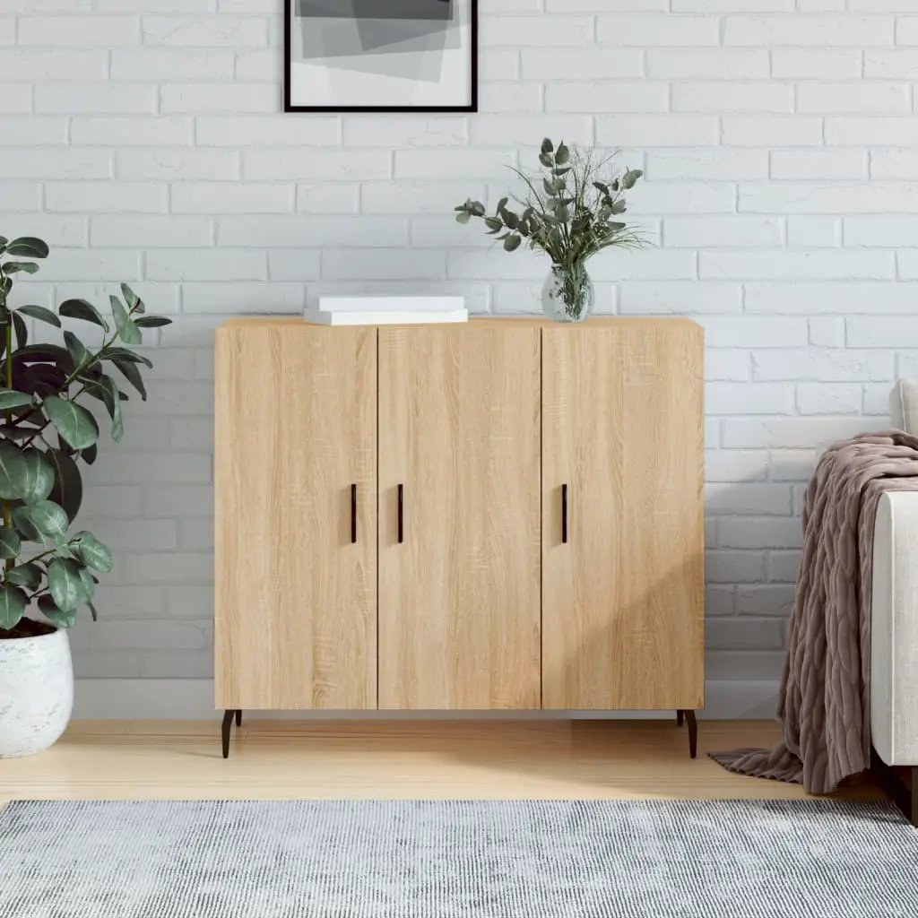 vidaXL vidaXL Sideboard White 90x34x80 cm Engineered Wood - Sideboard