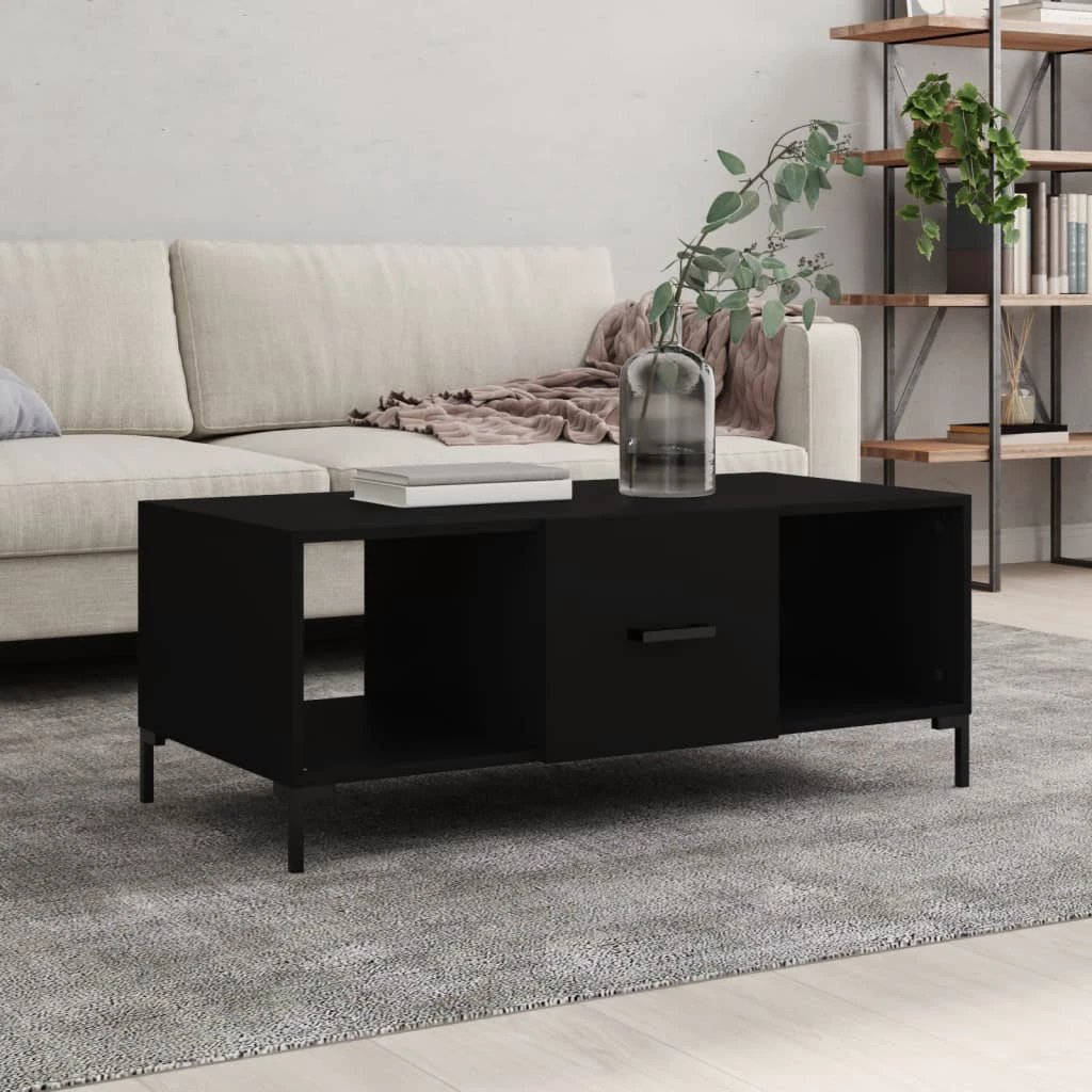 VidaXL Coffee Table 102x50x40 Three Compartments by vidaXL