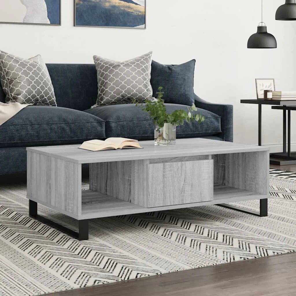 vidaXL vidaXL Coffee Table 104x60x35 cm Engineered Wood - Coffee Table