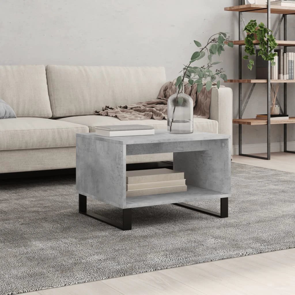 VidaXL Coffee Table 60 X 50 X 40 Cm Engineered Wood Modern Rectangle Living Room by vidaXL