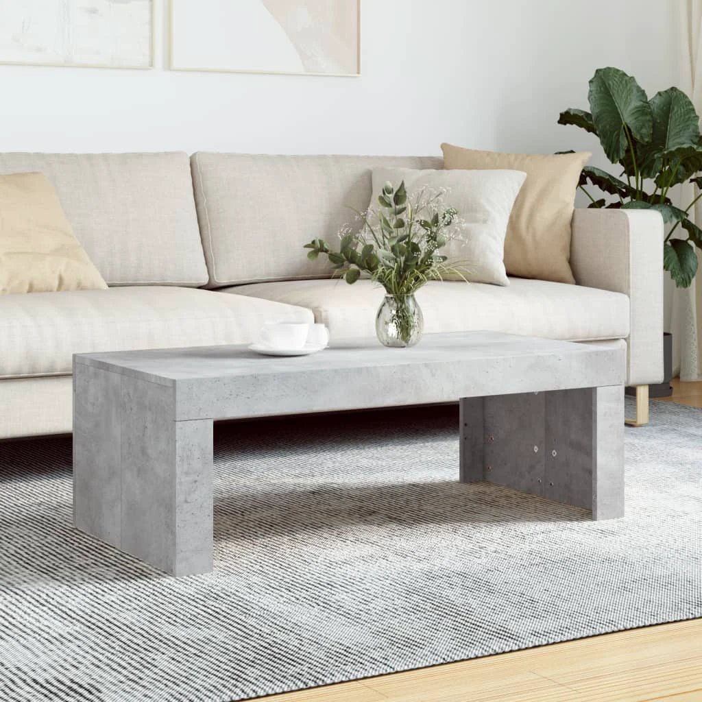 VidaXL Coffee Table 102x50x35 Engineered Wood Home by vidaXL