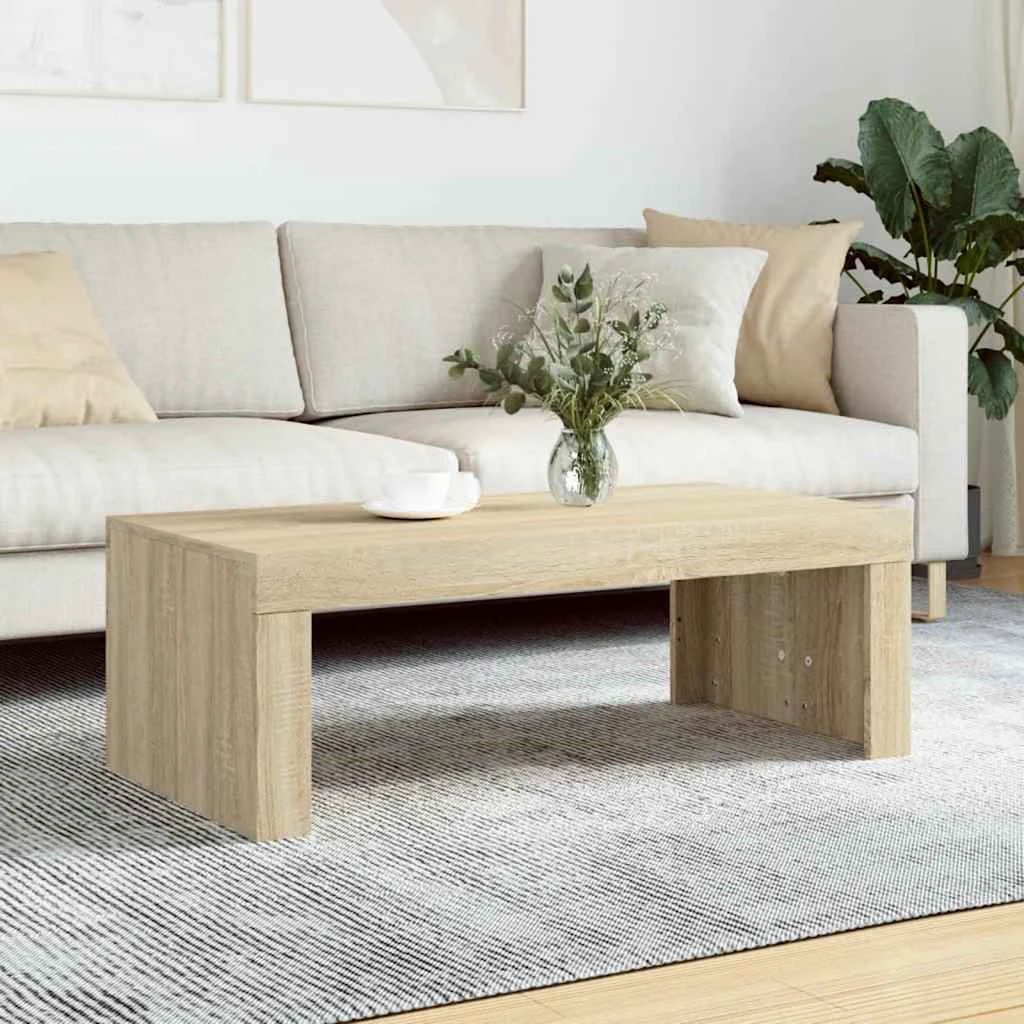 VidaXL Coffee Table 102x50x35 Engineered Wood Home by vidaXL