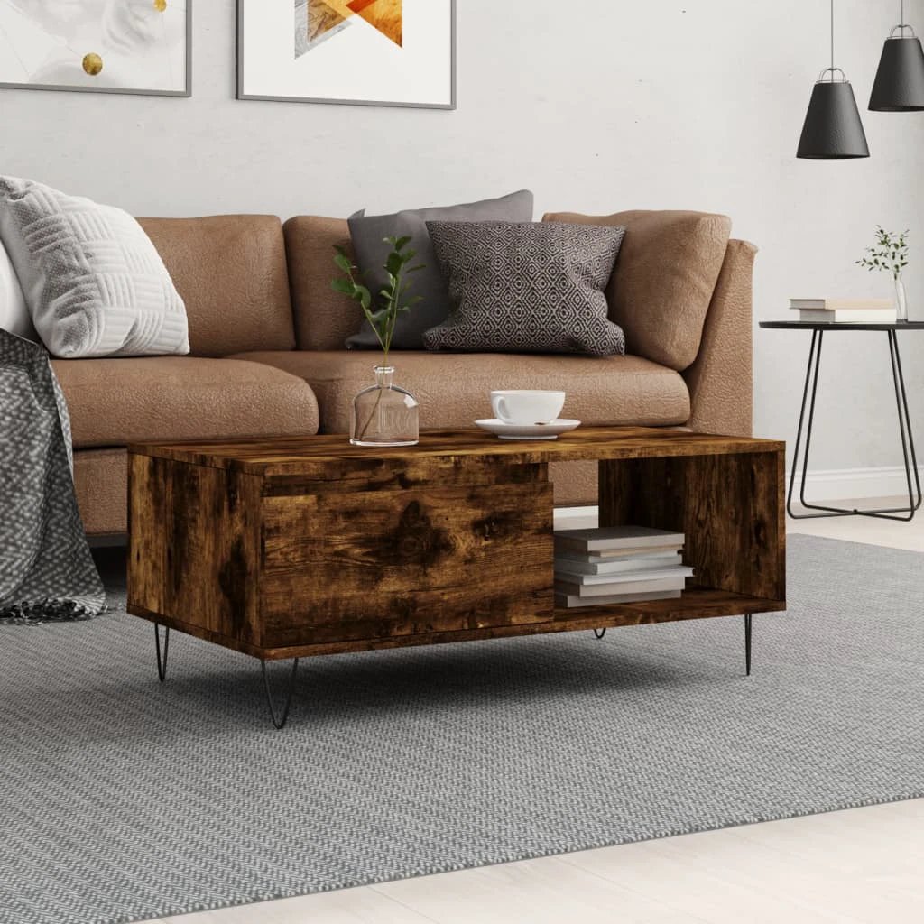 VidaXL Coffee Table 90x50x36.5cm Engineered Wood by vidaXL