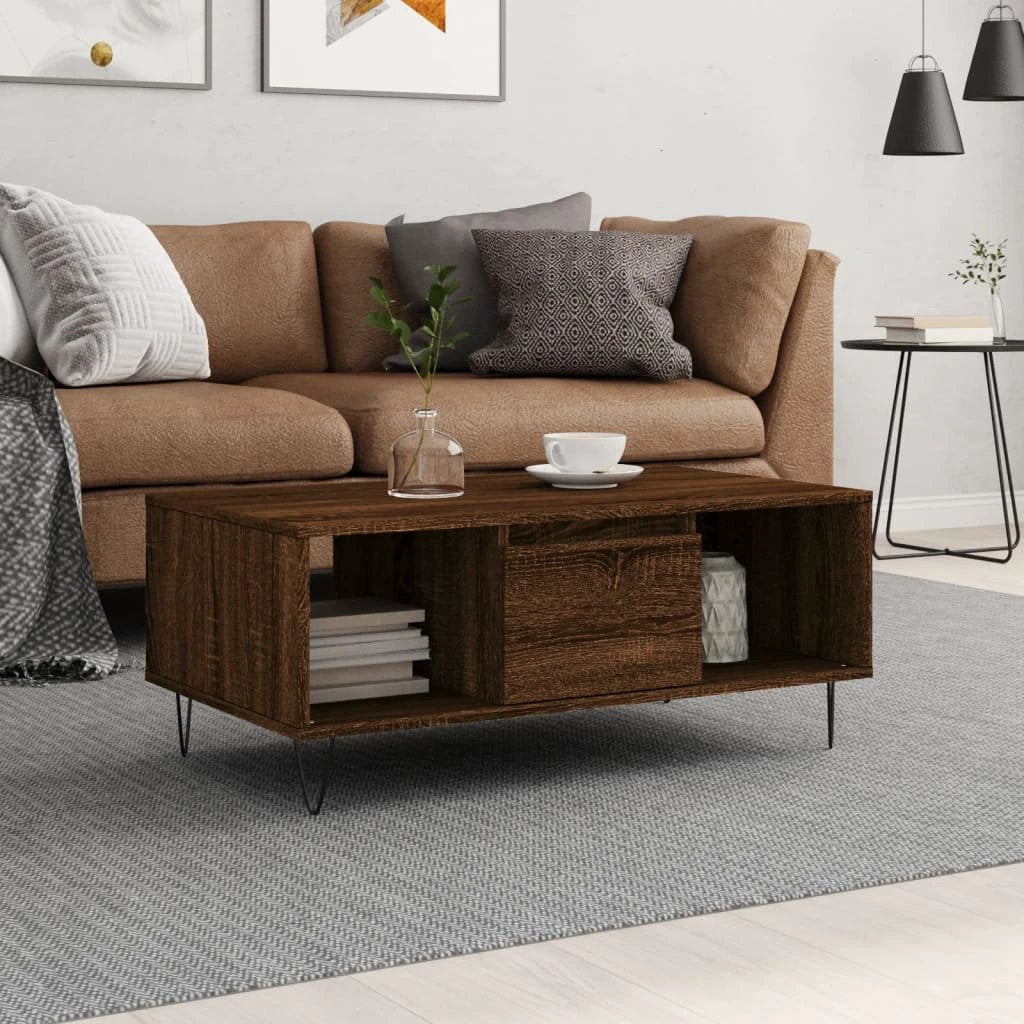 vidaXL vidaXL Coffee Table 90x50cm Engineered Wood - Coffee Table