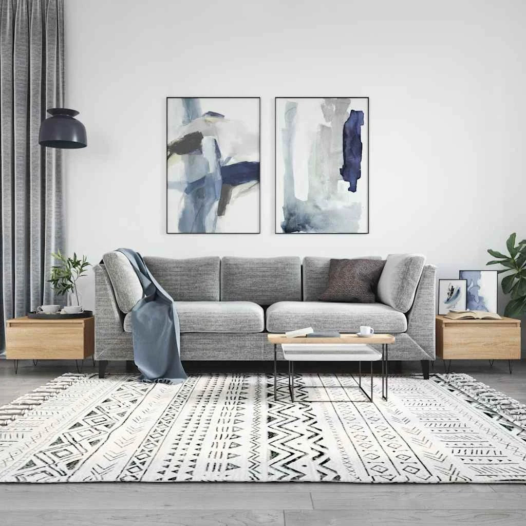 VidaXL Coffee Tables 50x46x35 cm Engineered Wood Durable Moisture Resistant Living Room Decor by vidaXL