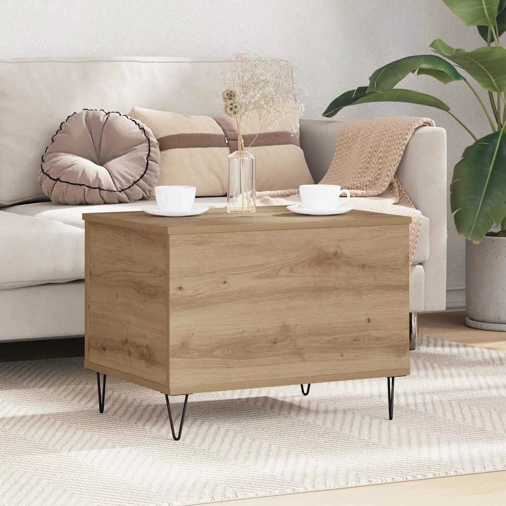 VidaXL Coffee Table 60x44x45 LiftTop Living Room by vidaXL