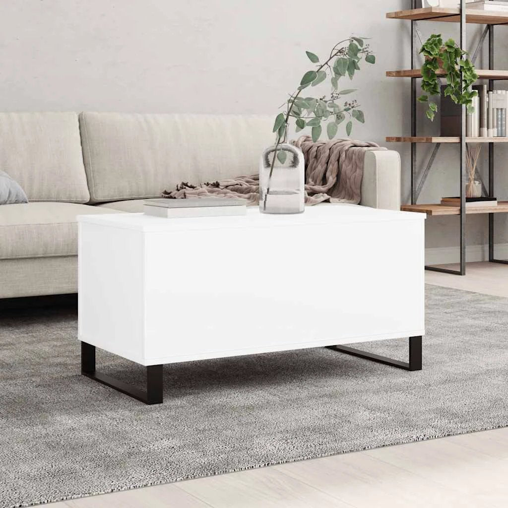 VidaXL Coffee Table 90x44.5x45 Black Oak Living by vidaXL