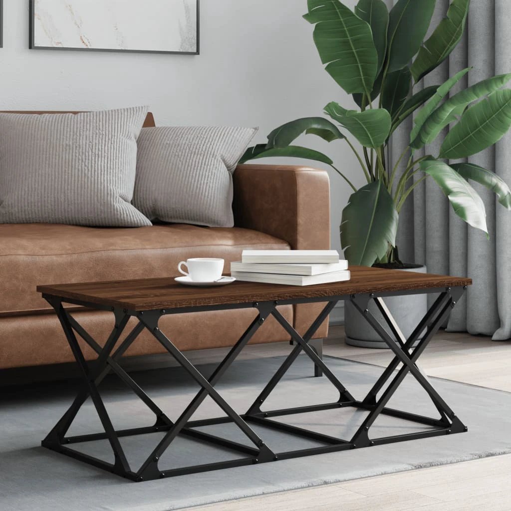 vidaXL VidaXL Coffee Table 100x49x40 cm Oak Artisan - Coffee Table