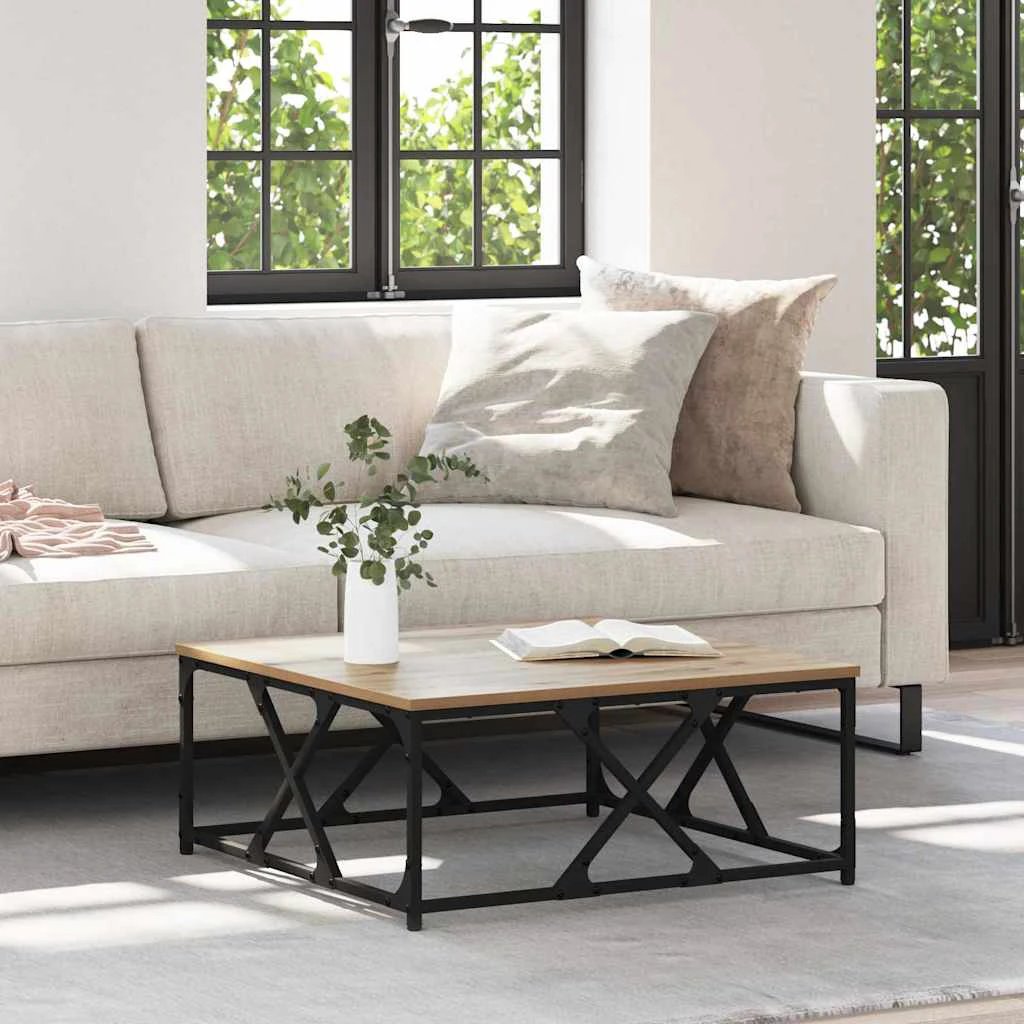 vidaXL Coffee Table 100x100x40 Engineered Wood by vidaXL