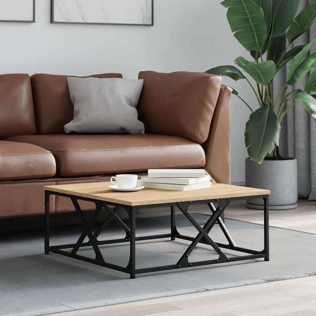 vidaXL Coffee Table 100x100x40 Engineered Wood by vidaXL