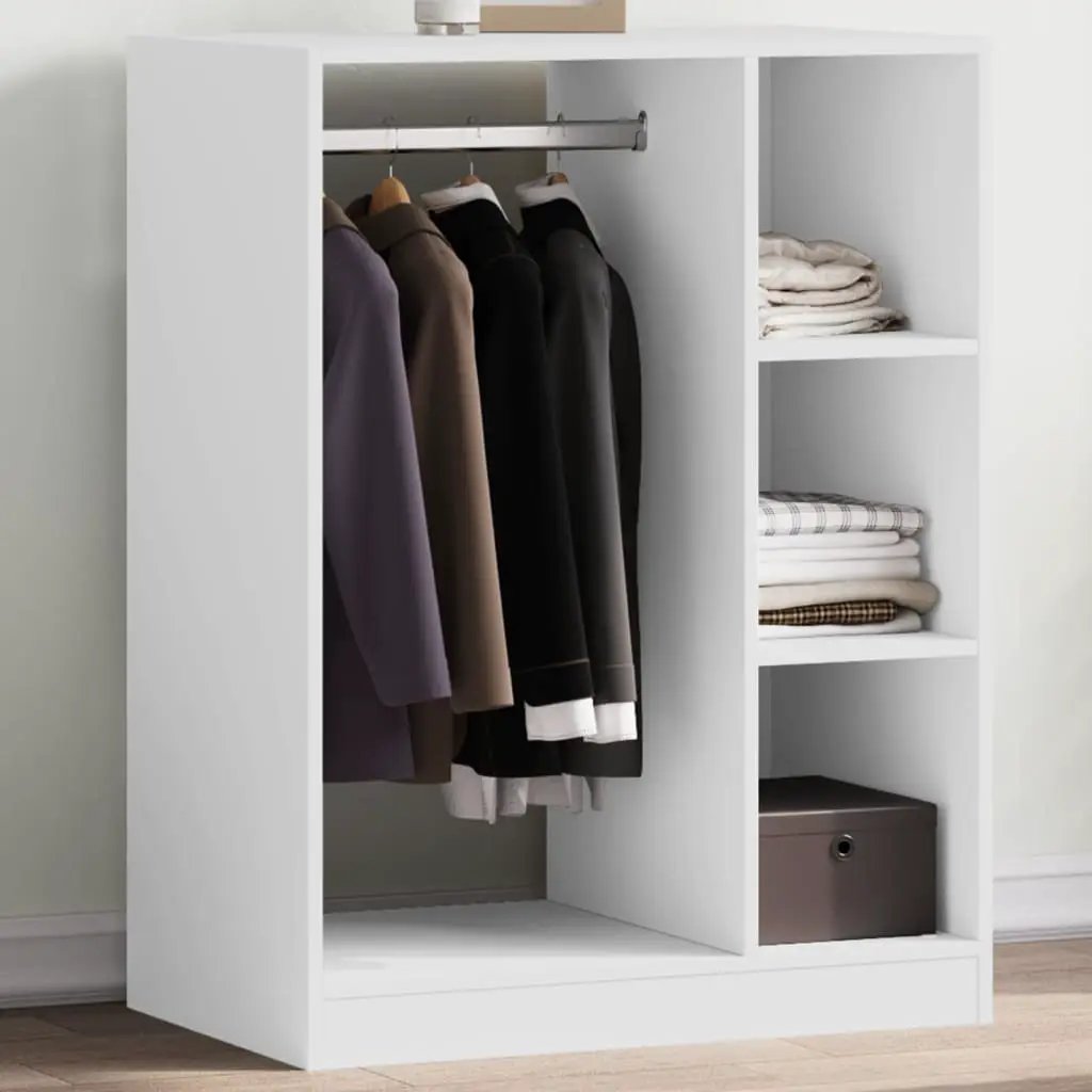 vidaXL vidaXL Wardrobe with Shelf with Storage Old Wood 77 x 48 x 102 cm - Wardrobe
