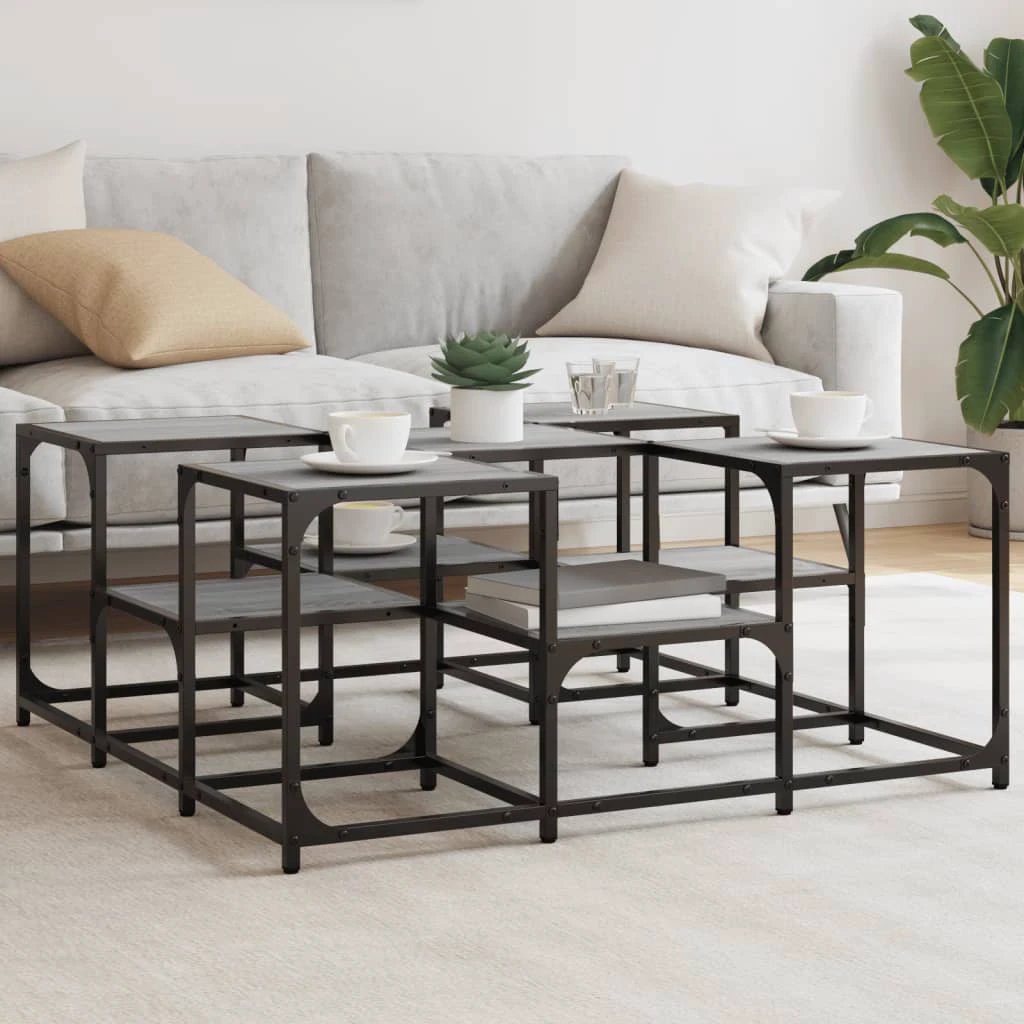 vidaXL VidaXL Coffee Table 121x121x40 cm Engineered Wood - Coffee Table
