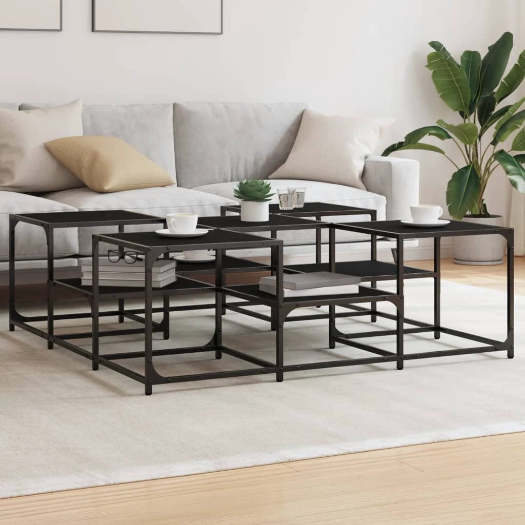 VidaXL Coffee Table 121x121x40 cm Engineered Wood by vidaXL