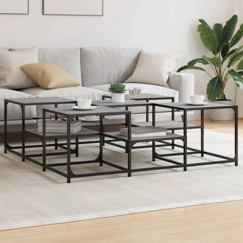 VidaXL Coffee Table 121x121x40 cm Engineered Wood by vidaXL
