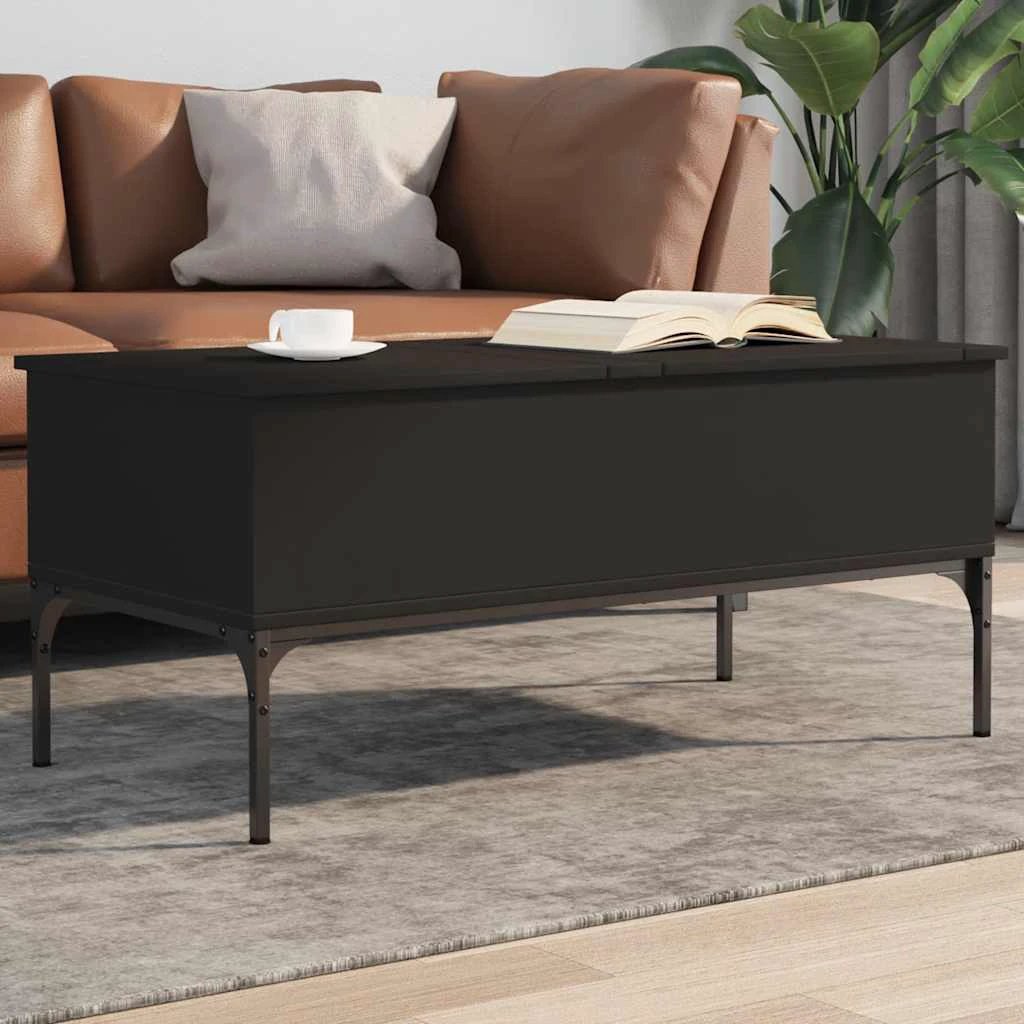 vidaXL vidaXL Coffee Table 100x50x45 Lift Top With Storage Living Room Modern Decor Style - Coffee Table