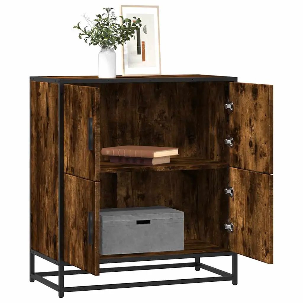 vidaXL vidaXL Sideboard Black 68x35x76 cm Engineered Wood - Sideboard