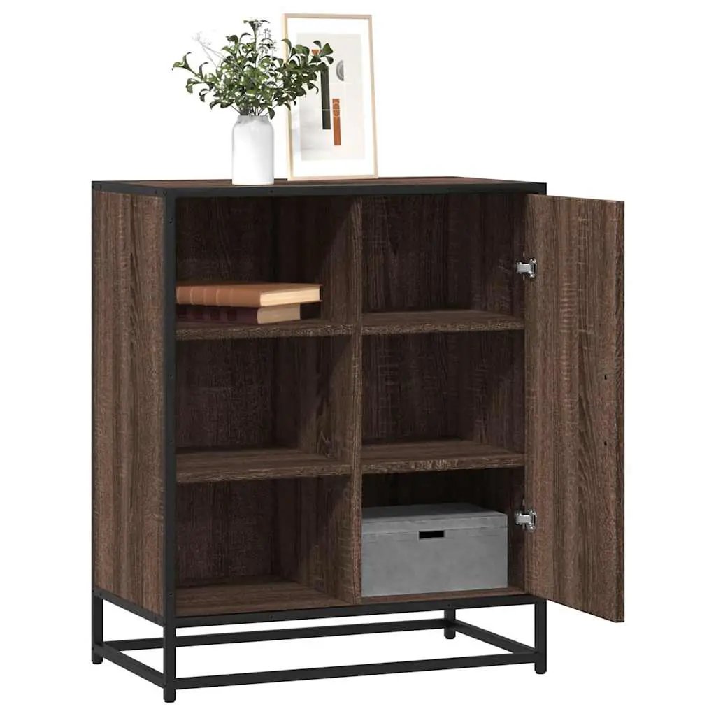 vidaXL vidaXL Sideboard Black 62x35x76 cm Engineered Wood - Sideboard