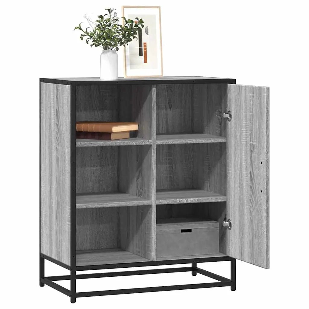 vidaXL vidaXL Sideboard Black 62x35x76 cm Engineered Wood - Sideboard