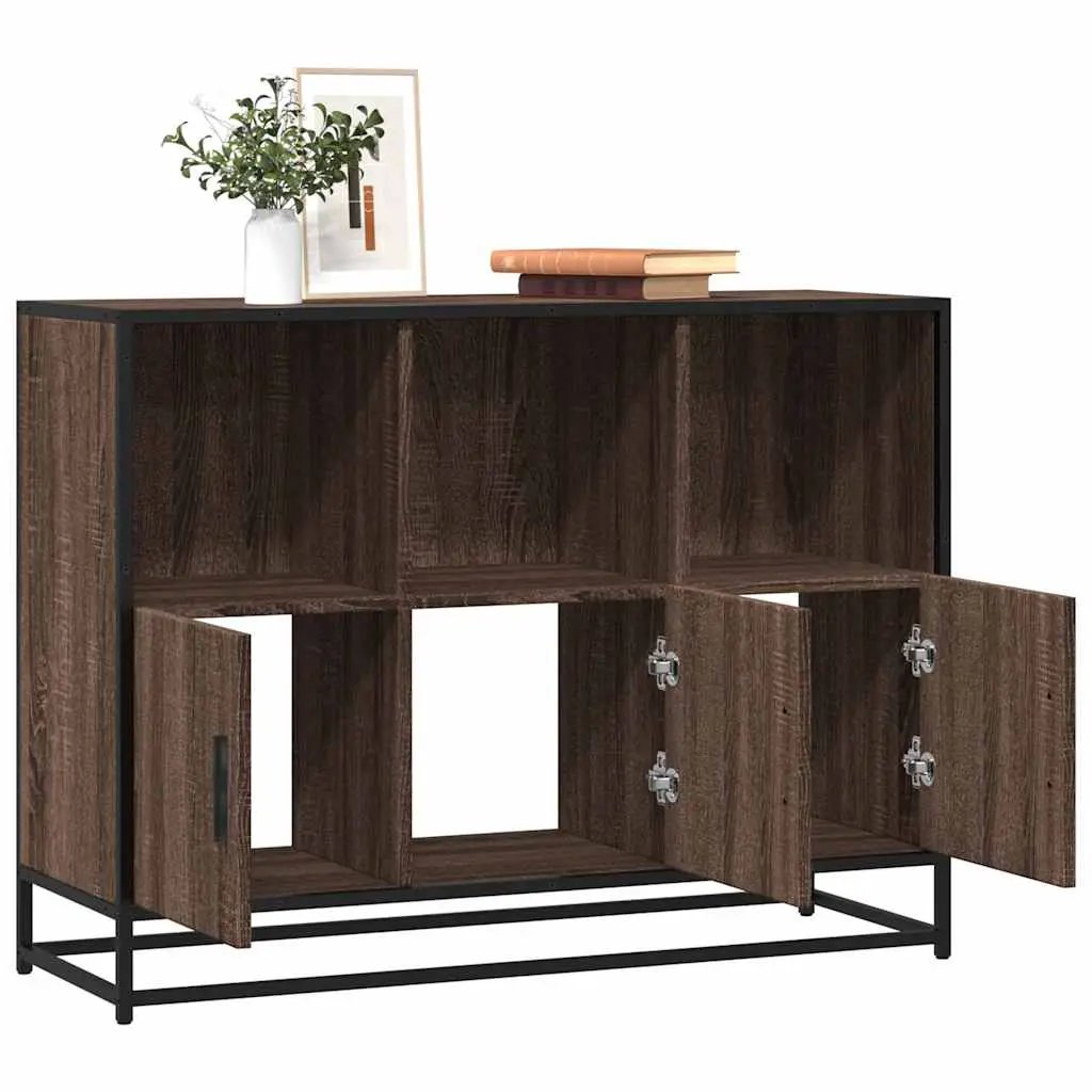 vidaXL vidaXL Sideboard Black 100x35x76 cm Engineered Wood - Sideboard