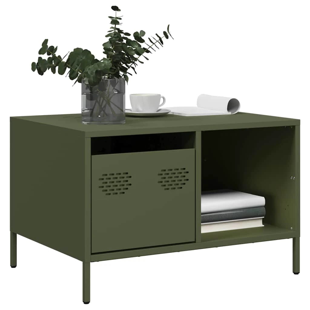 vidaXL vidaXL Coffee Table 68.5x50x43.5 cm Steel Home - Coffee Table