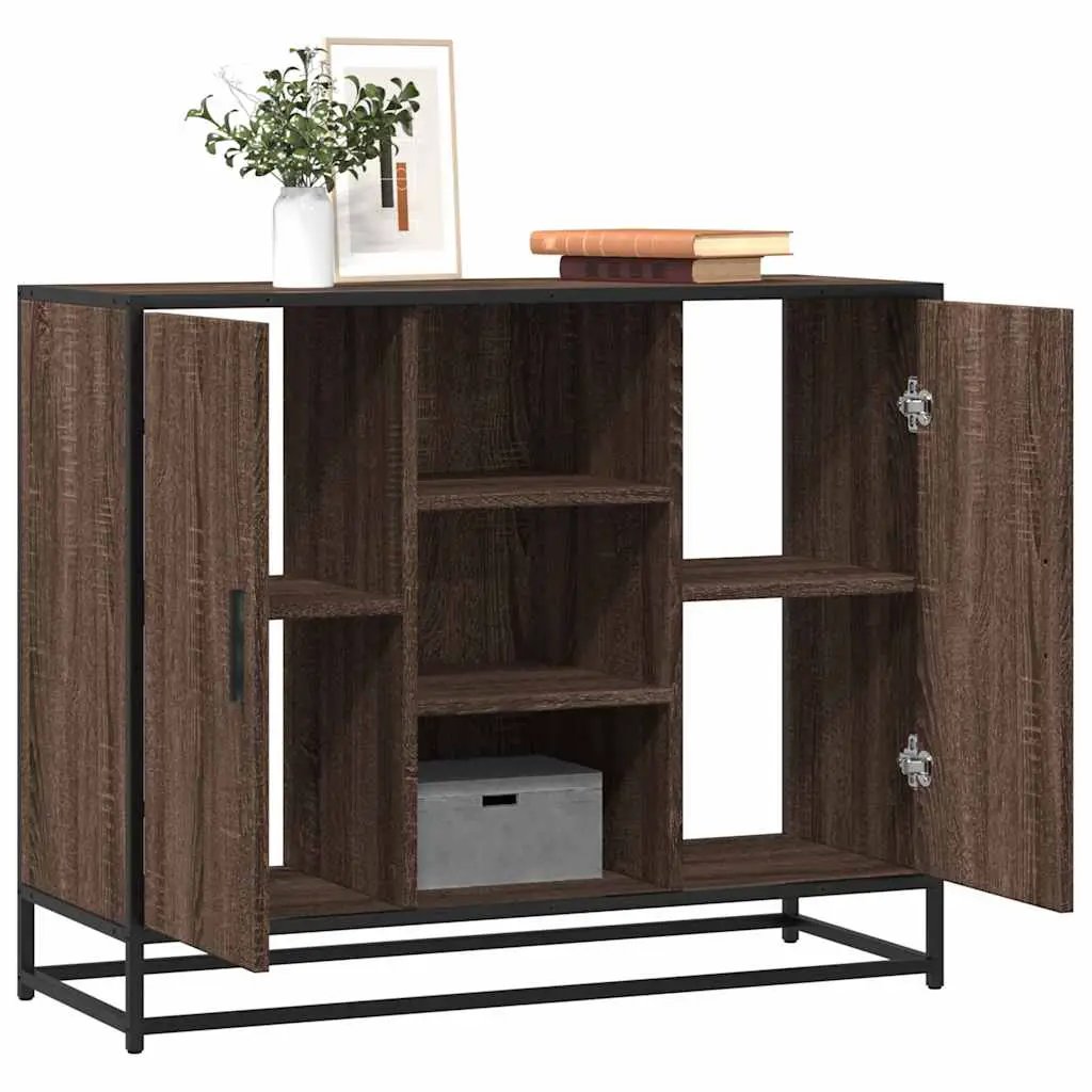 vidaXL vidaXL Sideboard Black 92x35x76 cm Engineered Wood - Sideboard