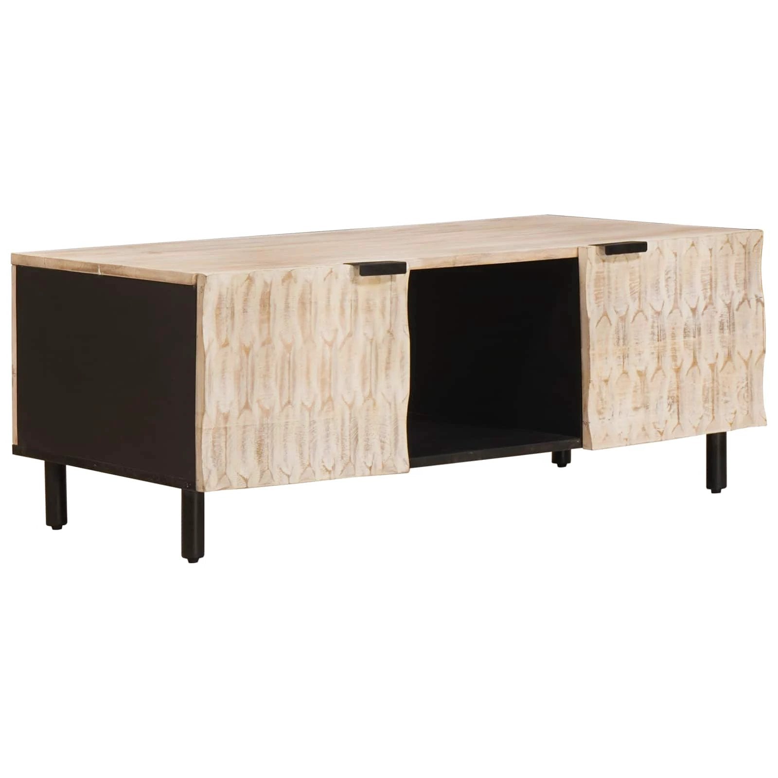 VidaXL Coffee Table 100x54x40cm Solid Mango Wood by vidaXL